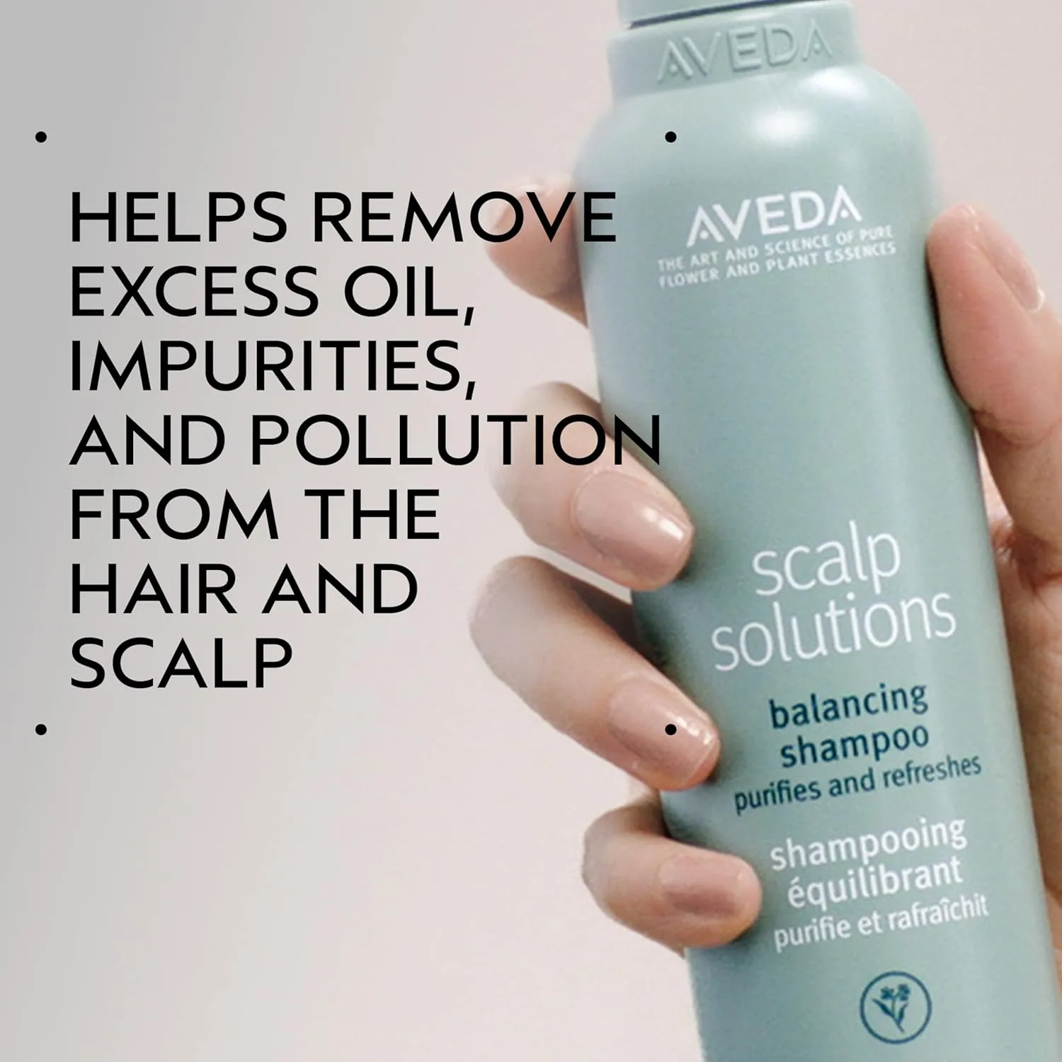 Шампунь Aveda Scalp Solutions Balancing для всех типов волос, 94% натуральных ингредиентов, аромат цитруса, цветов и мяты — фото 2
