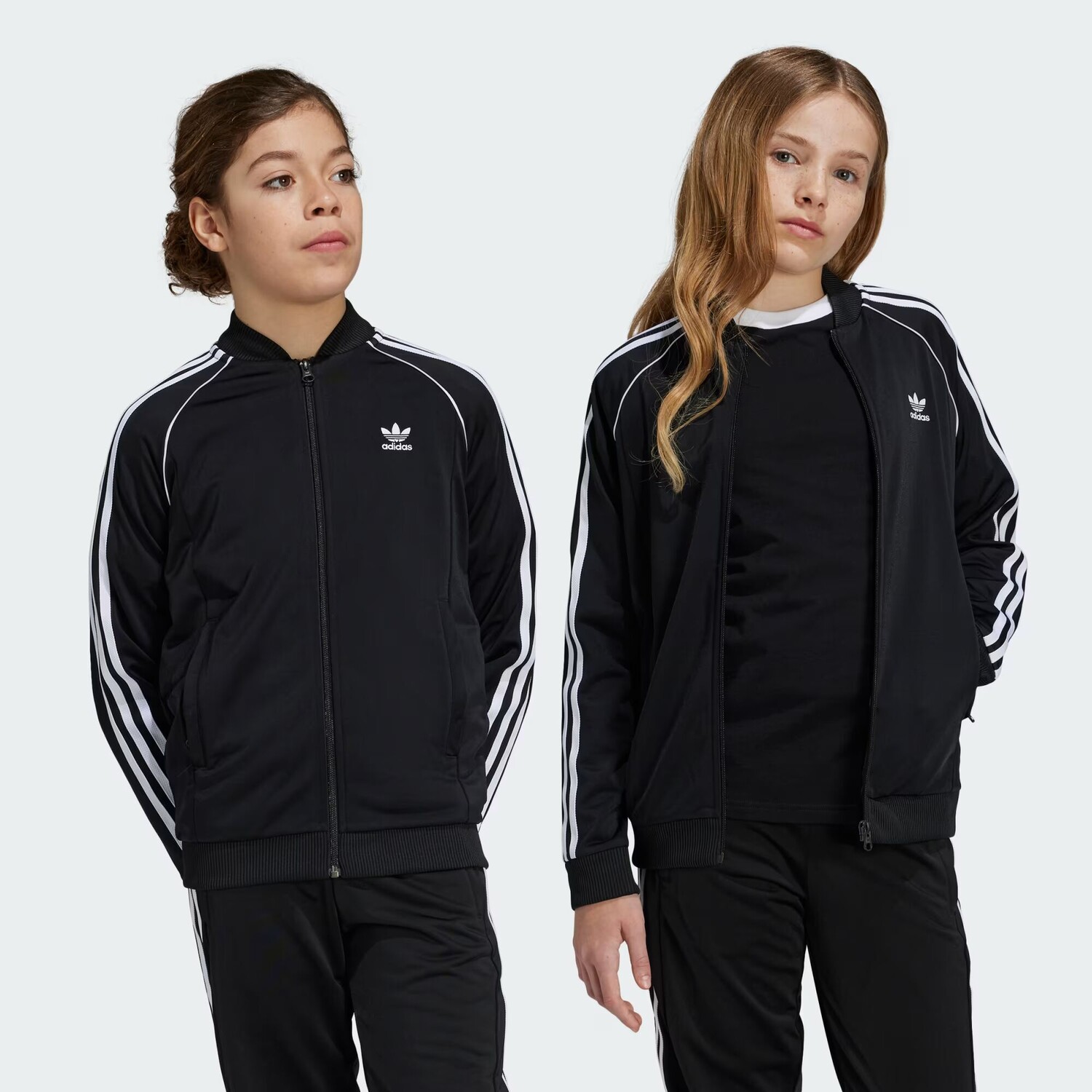 

Спортивный топ Adicolor SST для детей Adidas, цвет Black