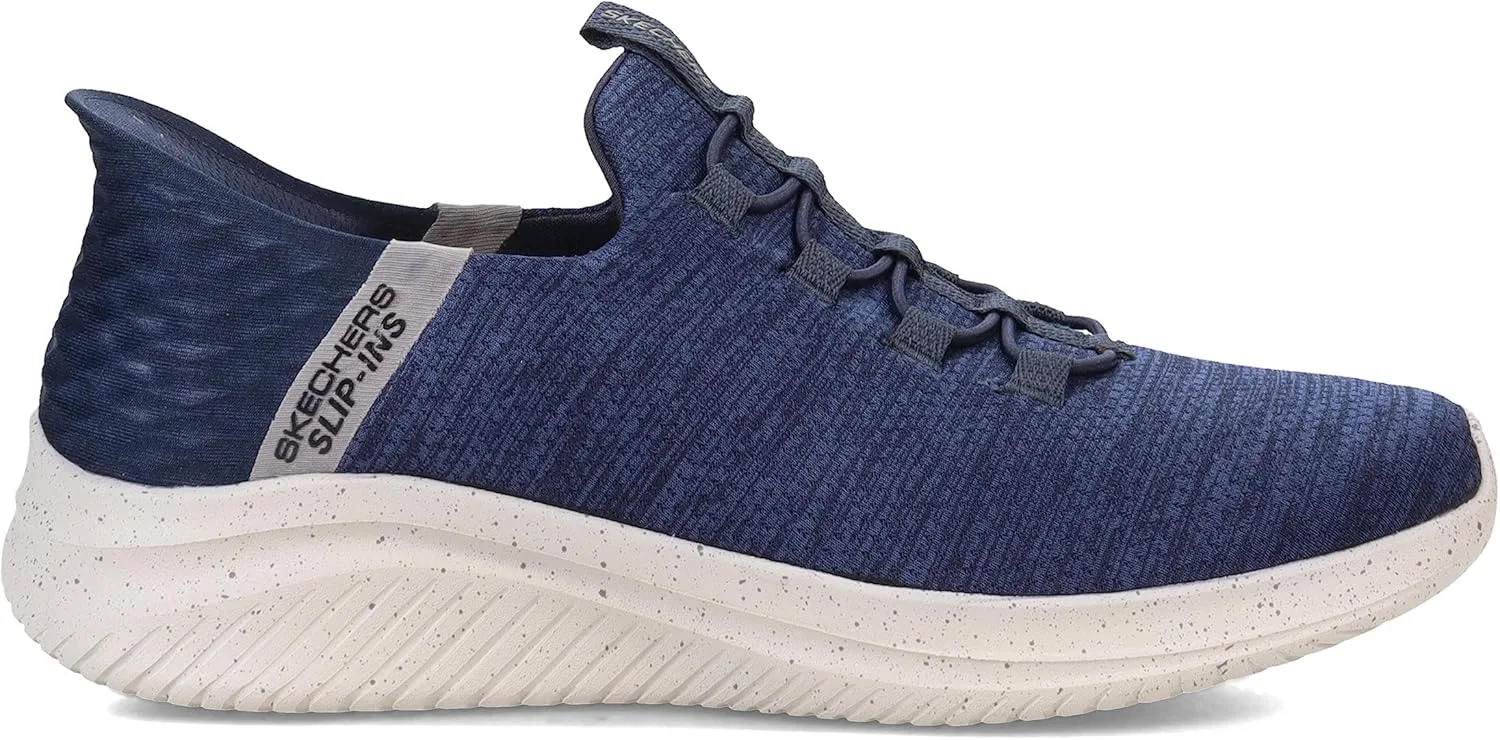 Мужские кроссовки Skechers Ultra Flex 3.0 для правшей, 2-Navy Mesh Trim — фото 4