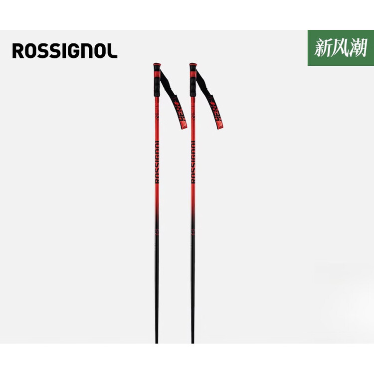 

Rossignol Универсальные лыжные палки hero для соревновательного горнолыжного спорта, новая модель 2025, 125 см