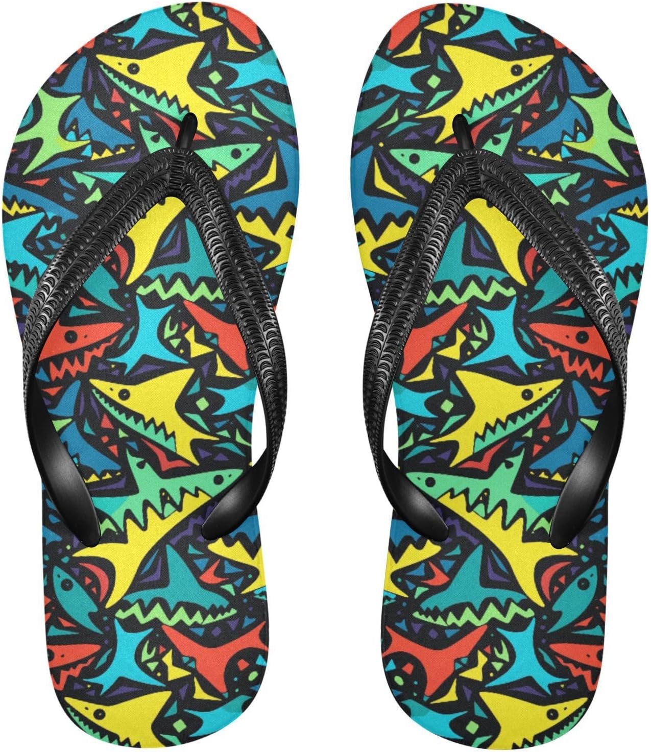 

Шлепанцы MNSRUU для женщин и мужчин, Sharks I 2898