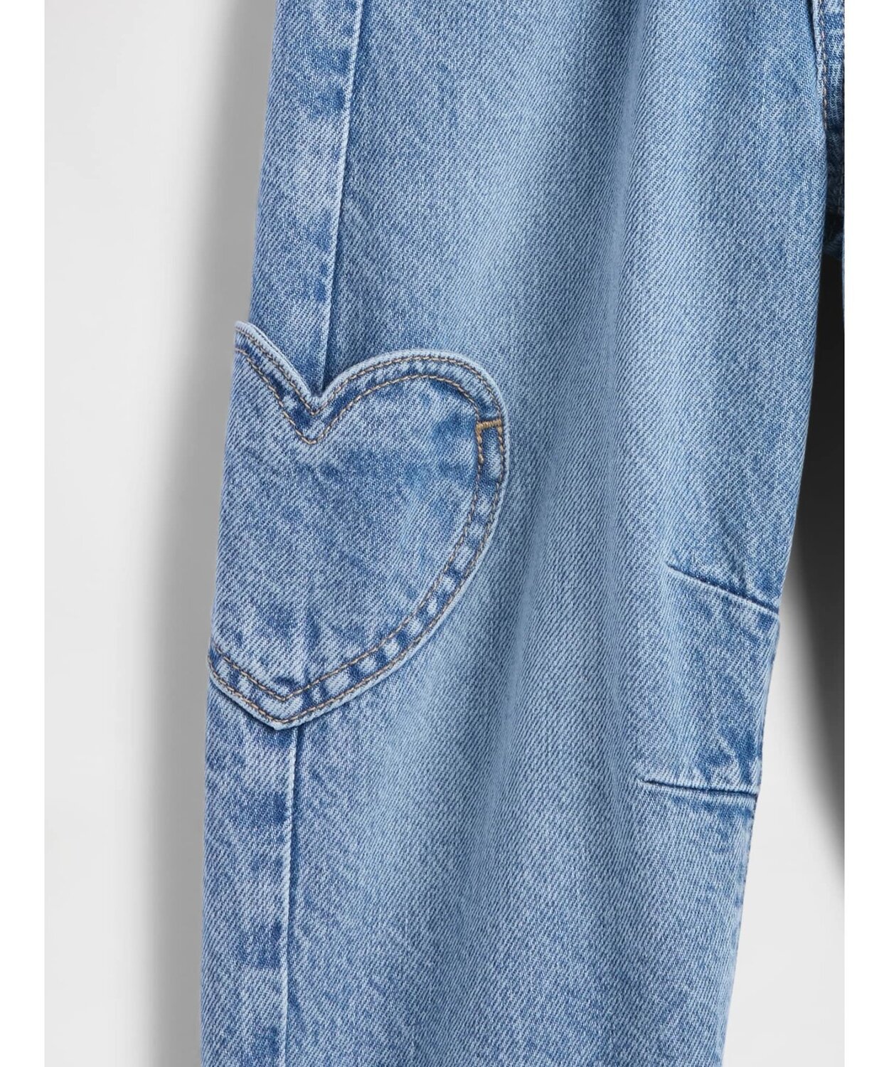 Джинсы babyGap Подкова Джинсовый Бумажный Пакет Gap, MEDIUM_WASH