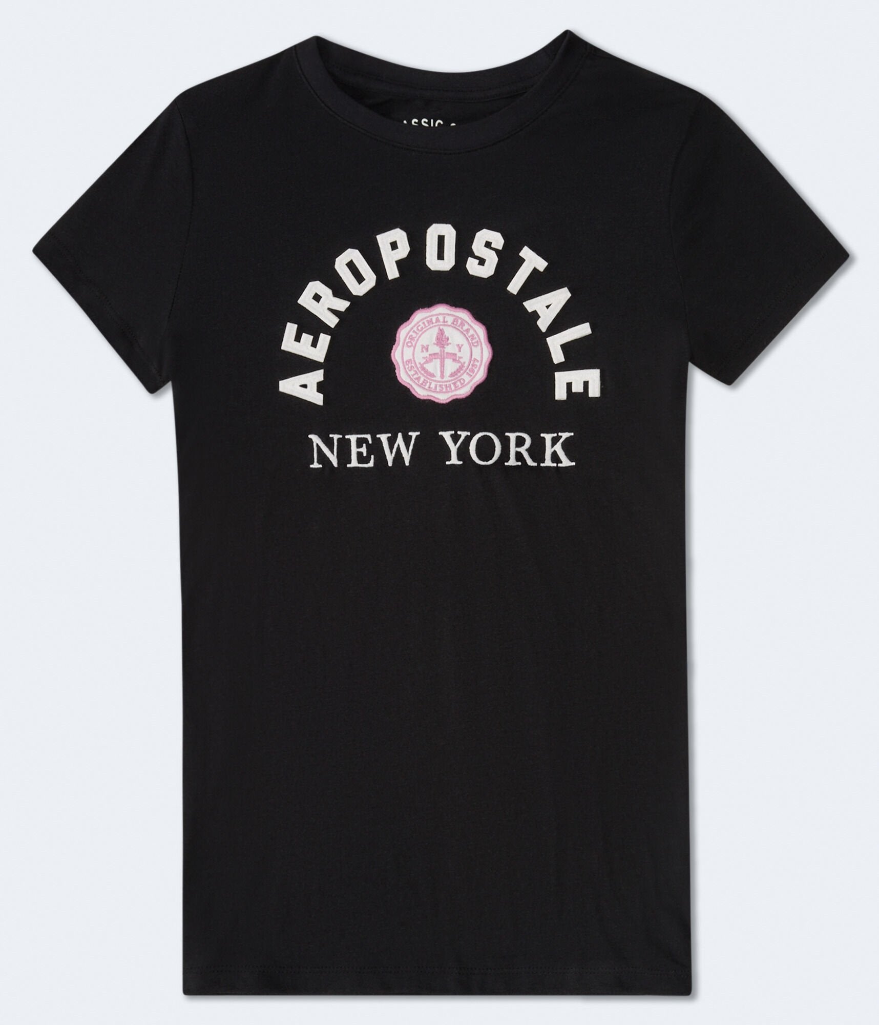 

Футболка с аппликацией Aeropostale New York, черный