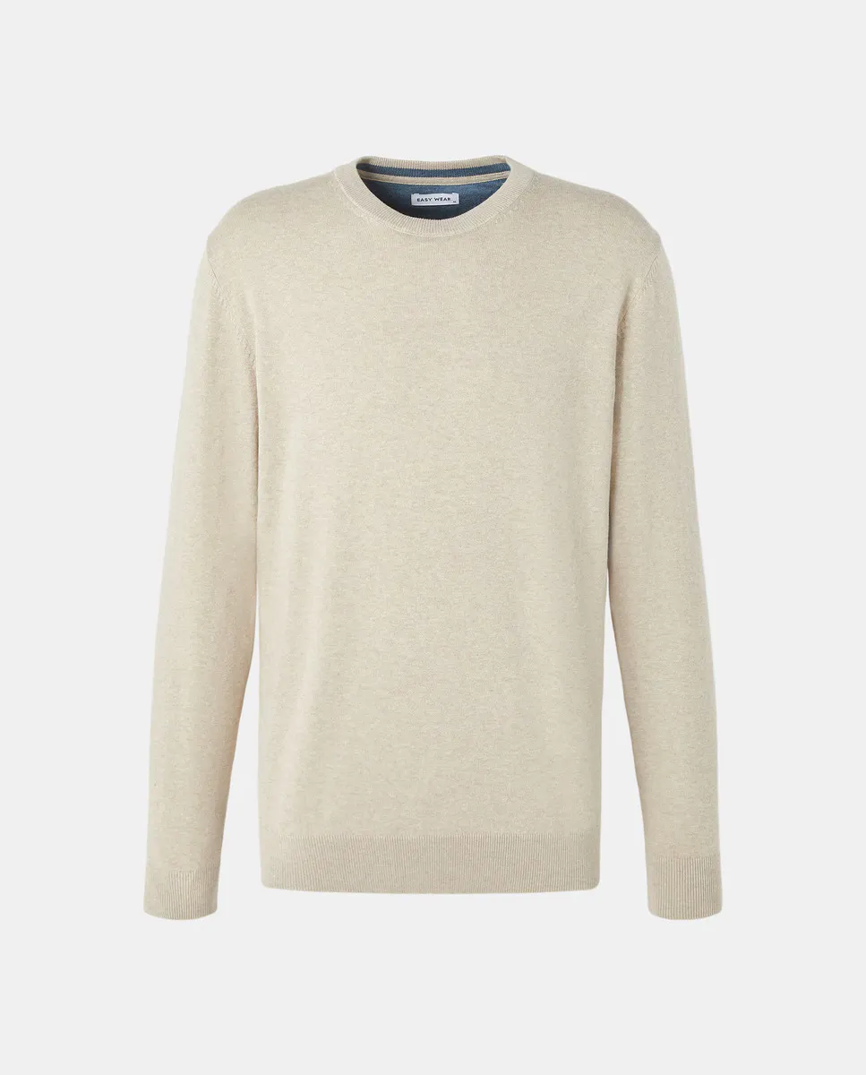 

Однотонный джемпер для мужчин Easy Wear, цвет 850 Piedra