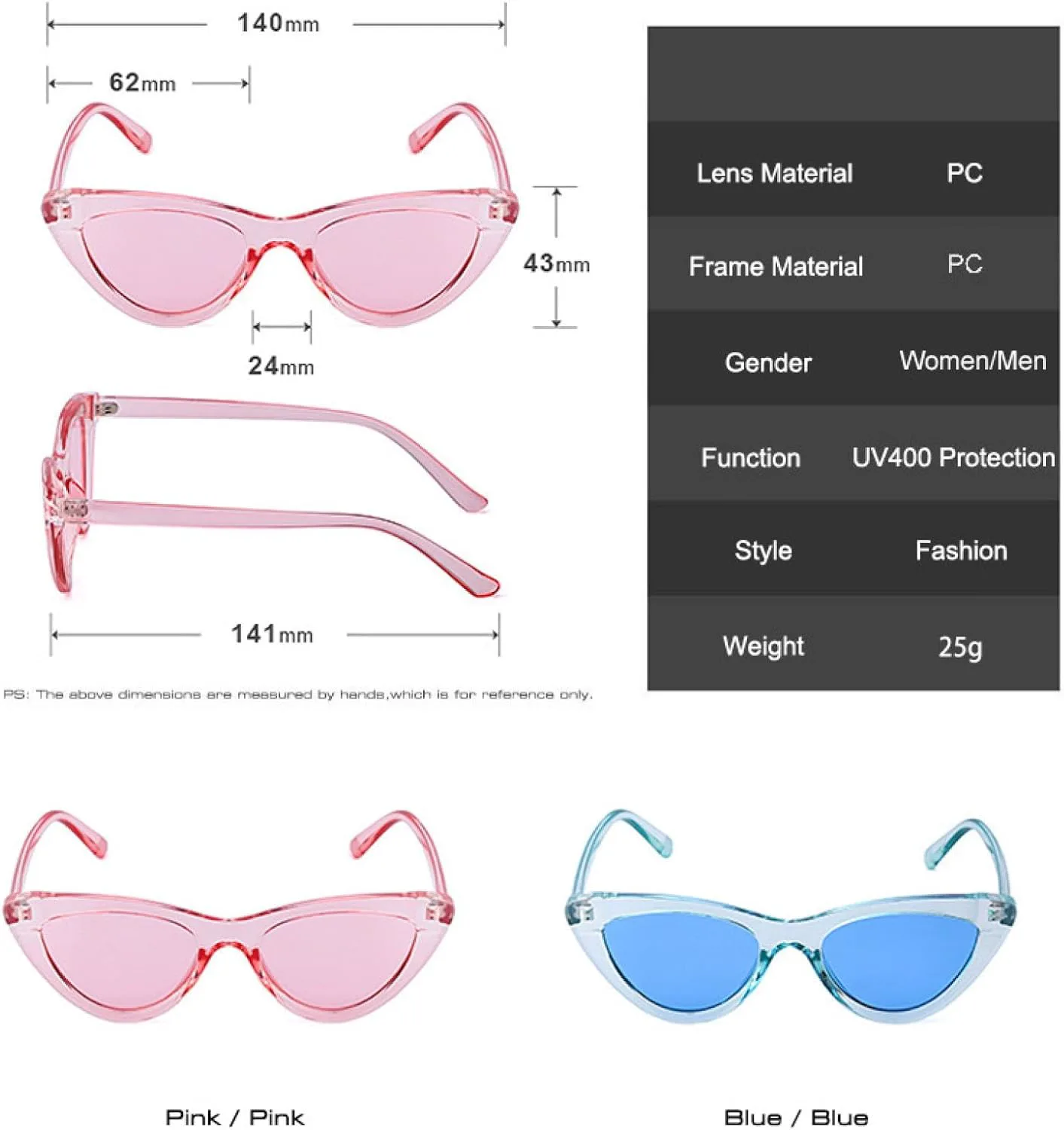 

Солнцезащитные очки «кошачий глаз» для женщин и мужчин, модные, маленькие, в стиле ретро, ​​с леопардовым принтом, защита от УФ-излучения UV400 UATXTAU, White Grey