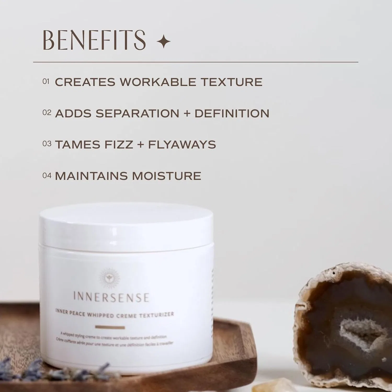 Текстурирующий крем «i Create Inner Peace Whipped Cream Texturizer» от Innersense Organic Beauty, 90 г Innersense — фото 3