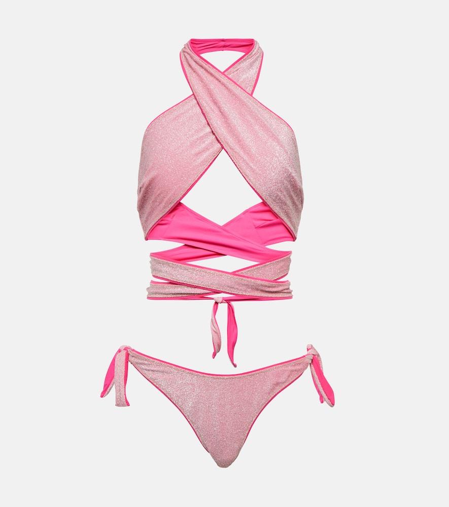 

Купальник Showhorse с люрексом Reina Olga, 24 Pink Lurex