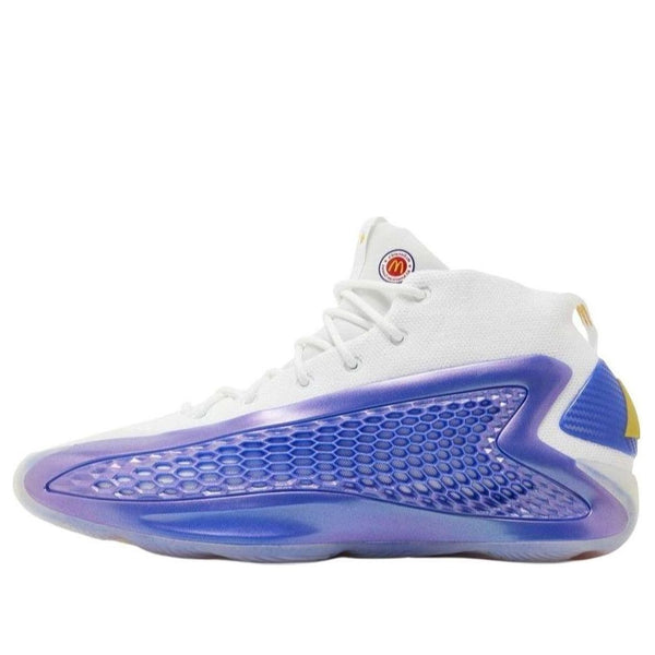 

Кроссовки ae 1 mcdonald's all american 'white blue' Adidas, белый