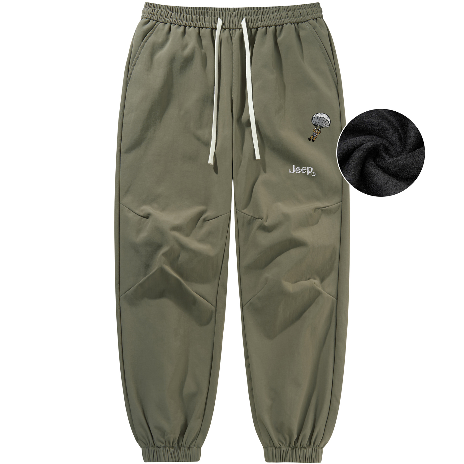 

Повседневные брюки Unisex Jeep, зеленый