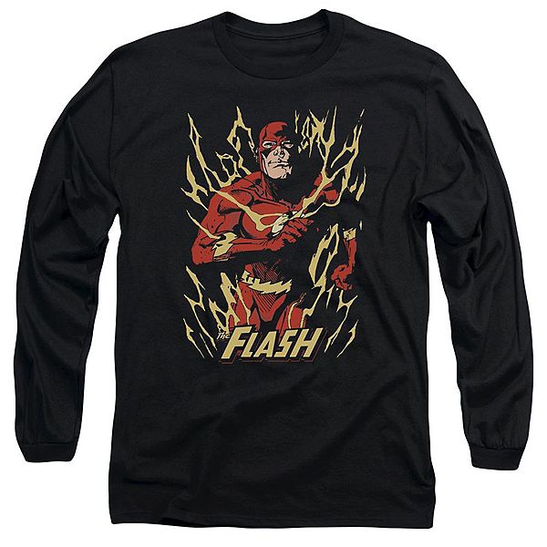 

Футболка с длинным рукавом Justice League of America Flash Flare Licensed Character