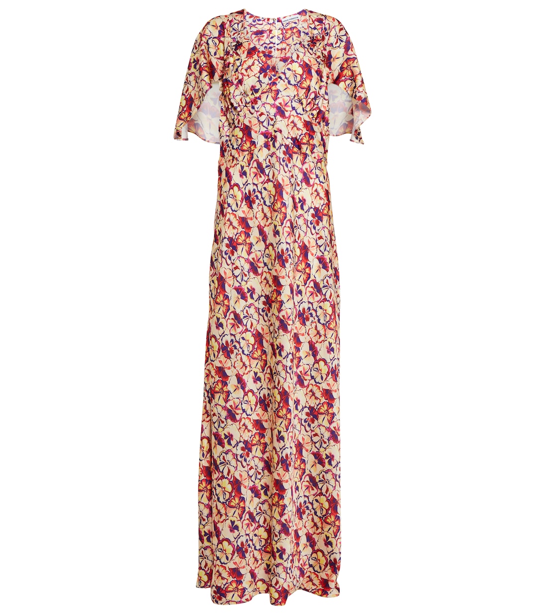 

Платье макси с цветочным принтом Rabanne, Sunny Pansy