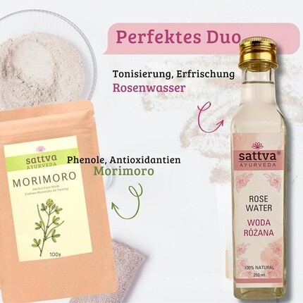 Тоник Sattva Ayurveda — С розовой водой для склонной к акне кожи, 250 мл — фото 2