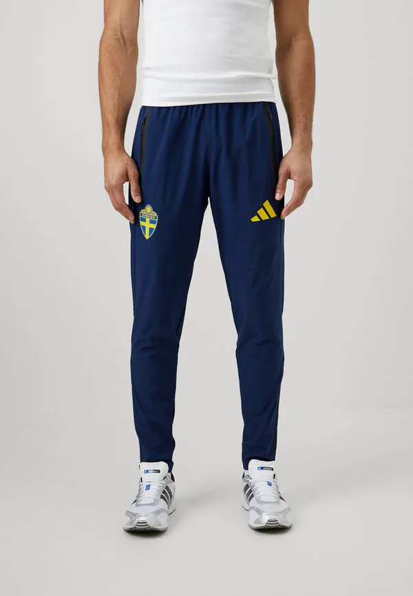 Дорожные брюки svff, одежда сборной швеции tiro Adidas Performance, Team Navy Blue 2 — фото 3