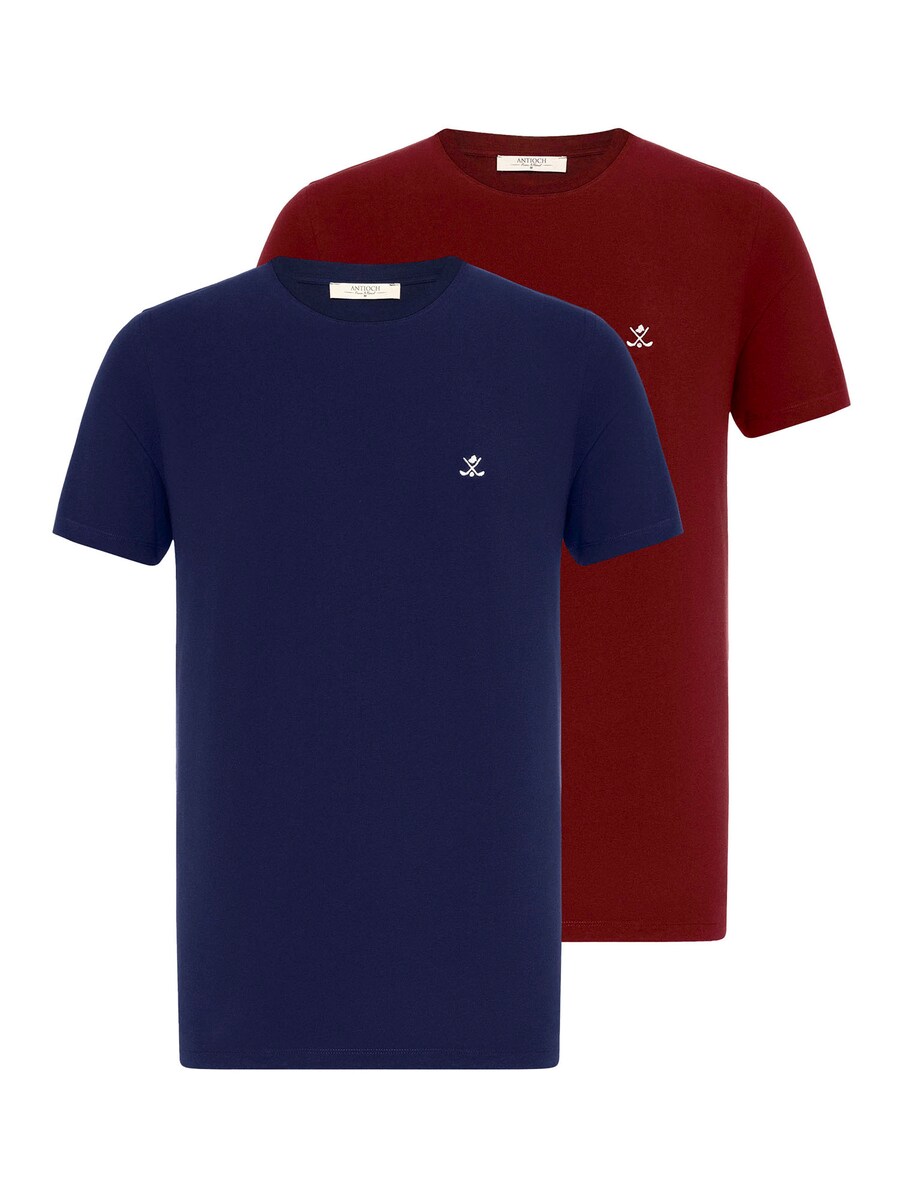 

Классическая футболка Antioch Shirt, цвет navy/red