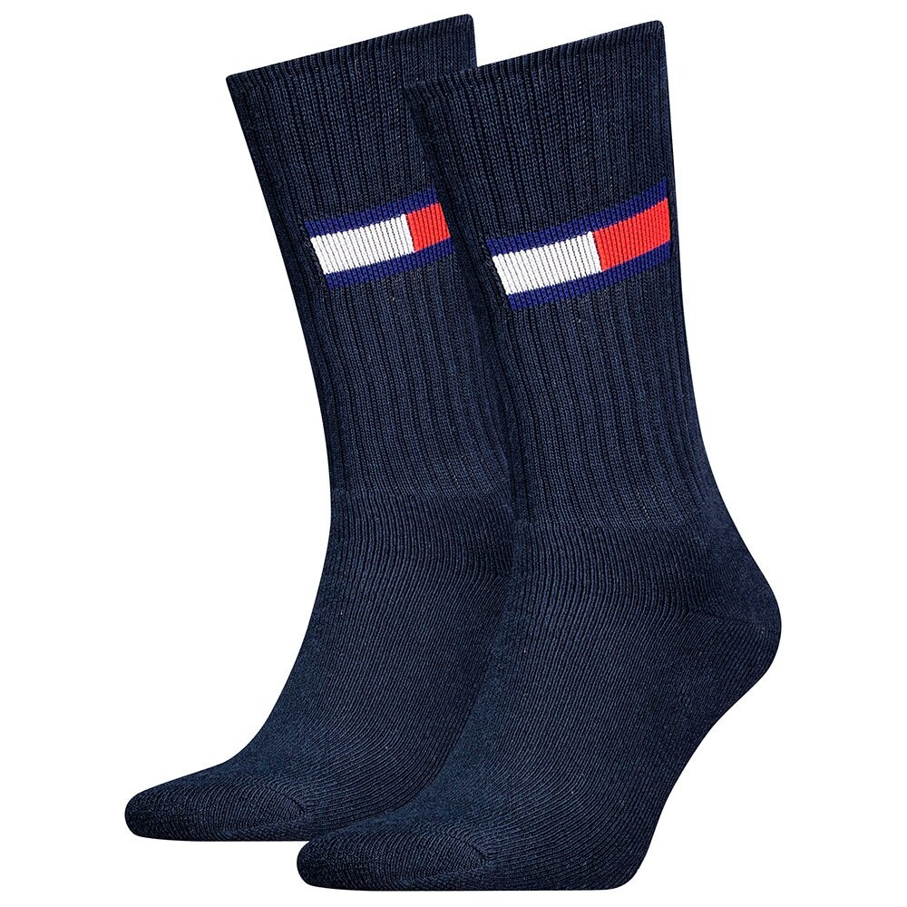 

Носки Tommy Hilfiger Flag Crew 2 шт, синий