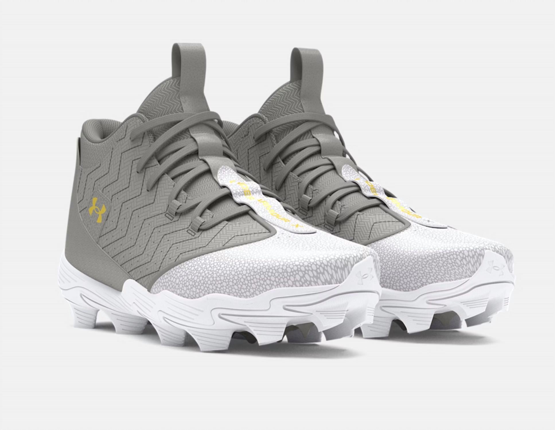 

Мужские бейсбольные бутсы Harper Nine Rm в сером цвете Under Armour, серый