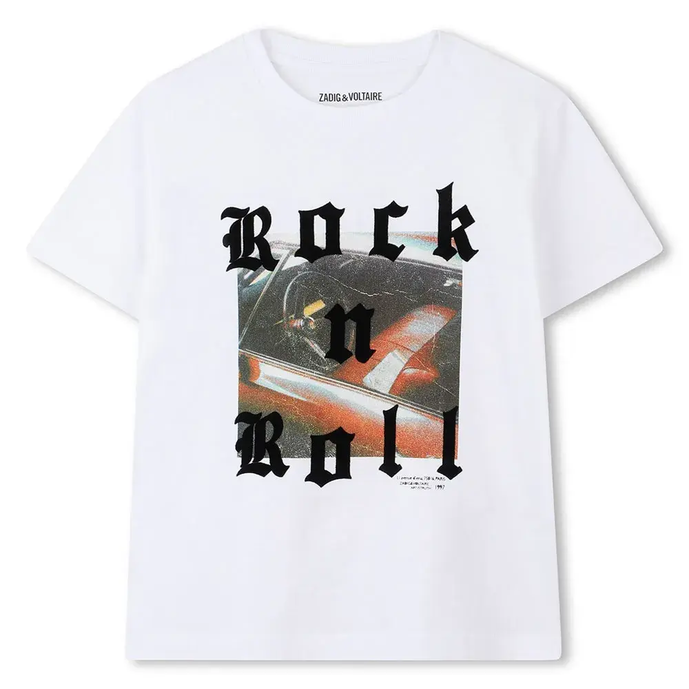 

Футболка с коротким рукавом Zadig & Voltaire X60486, белый