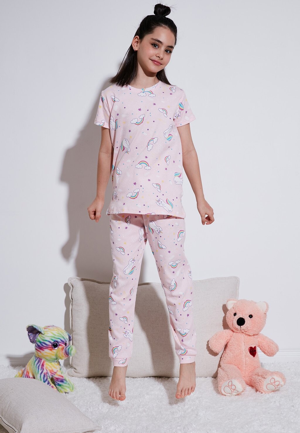 

Пижамные штаны Regular Fit LELA, эккруред