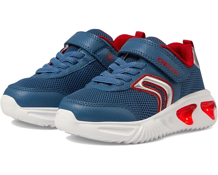 

Кроссовки Geox Kids Assister 8, цвет Avio/Red