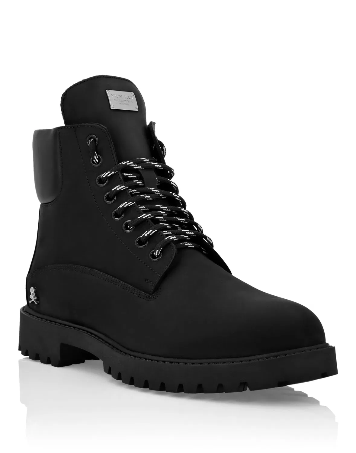 Ботинки на шнуровке Philipp Plein, Black