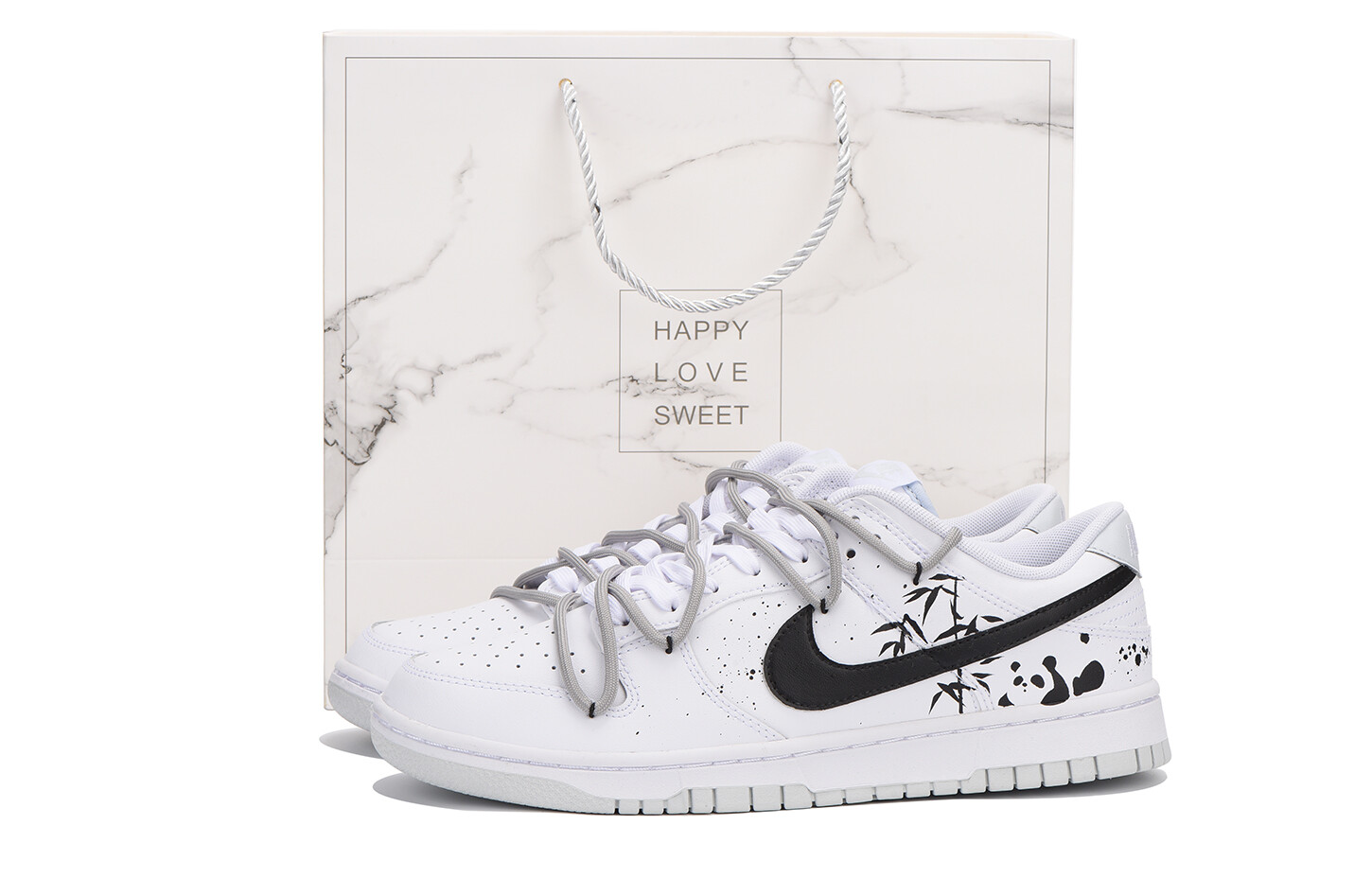 

Кроссовки Nike Dunk Skateboard Shoes Men Low-Top White