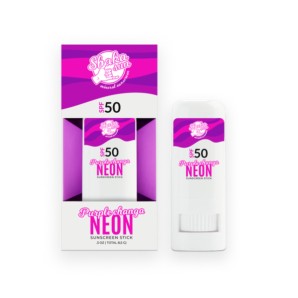 

Солнцезащитный карандаш на основе цинка spf50+ фиолетовый, 8,5 г Shaka Sun Purple changa