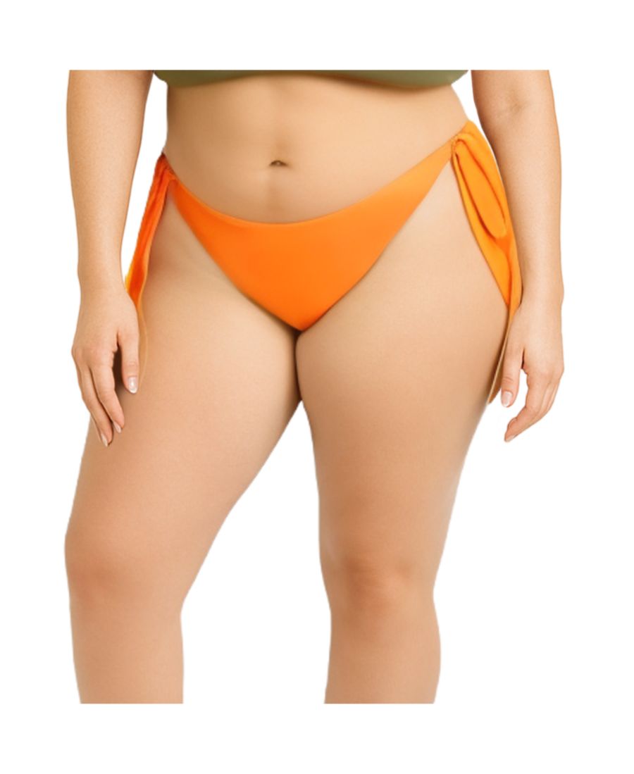 

Женские плавки с боковой завязкой Swimsuits for All, Papaya