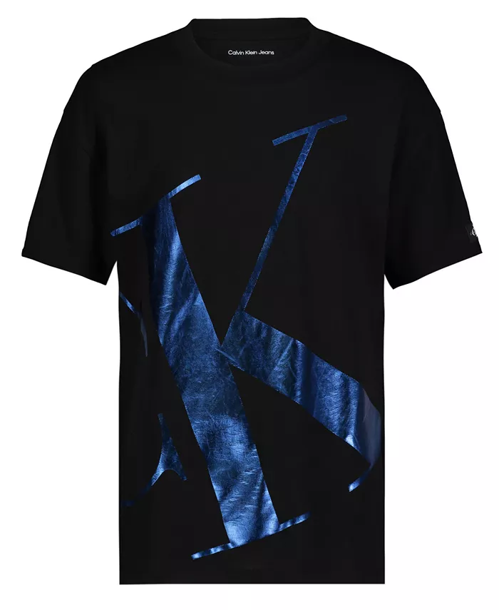 

Футболка с коротким рукавом Big Boys Giant Foil CK Calvin Klein, черный
