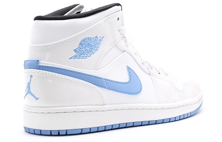 Кеды Jordan Air Jordan 1 Vintage Basketball, белый/голубой — фото 4