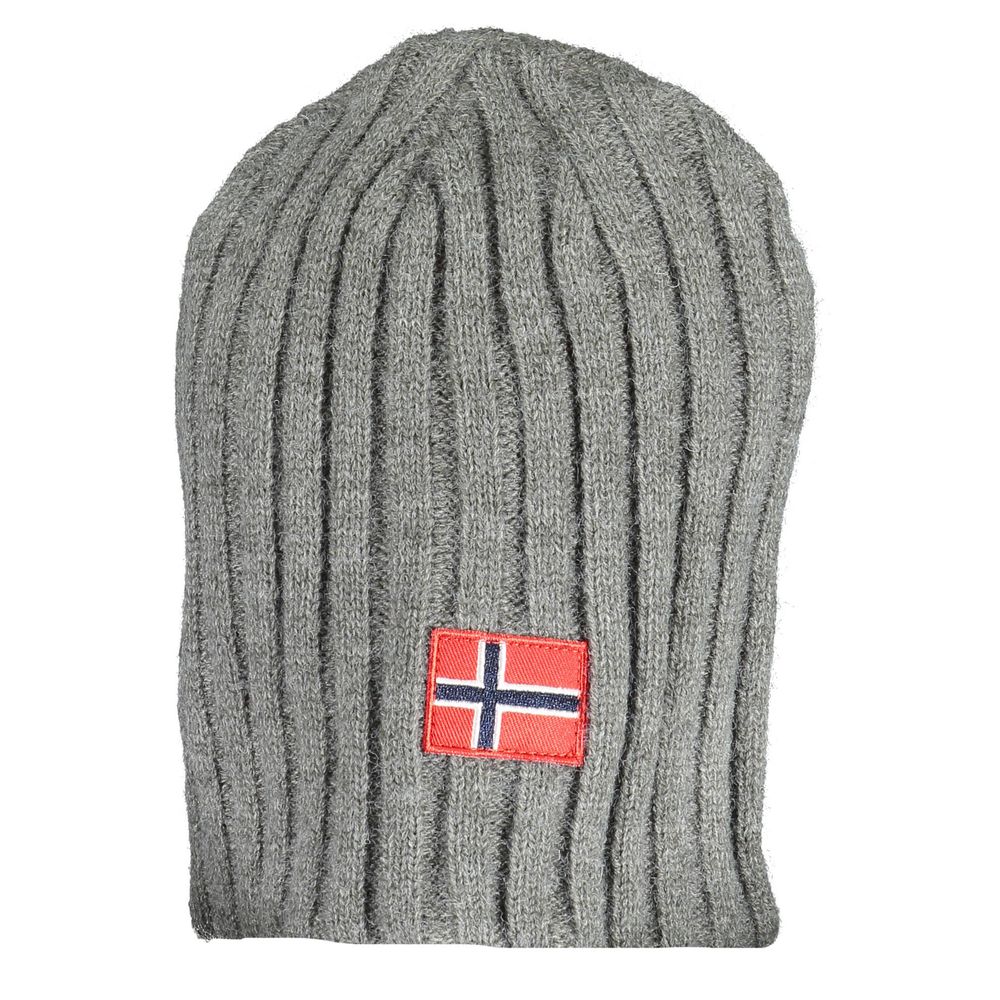 

Серые полиэстеровые шапка и кепка Geographical Norway