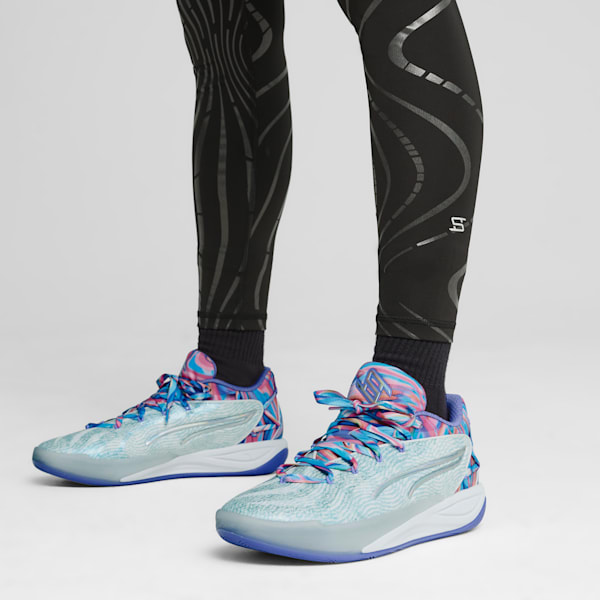 Женские баскетбольные кроссовки Stewie 4 Prism Puma, белый — фото 2