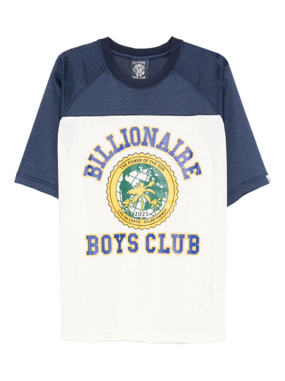 

Футболка с сетчатыми вставками Billionaire Boys Club, белый