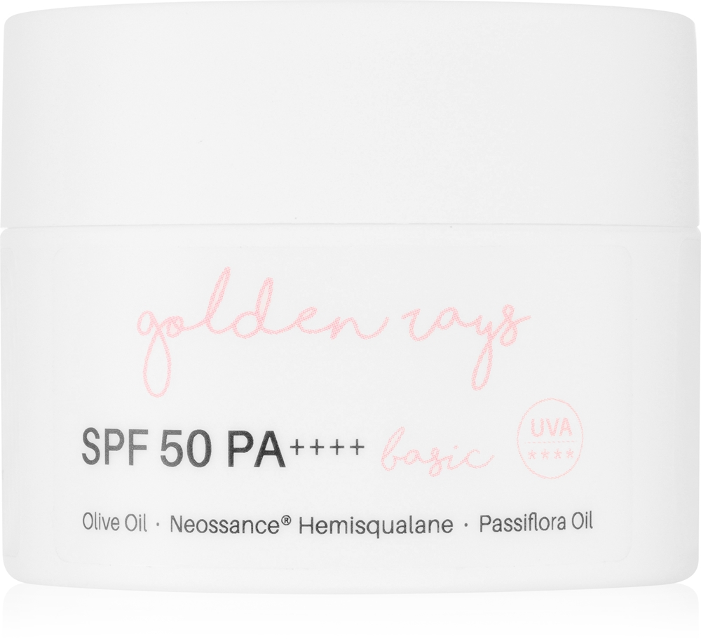 

Дневной увлажняющий крем Next Level Golden Rays SPF 50 Nacomi, holiday 50 мл