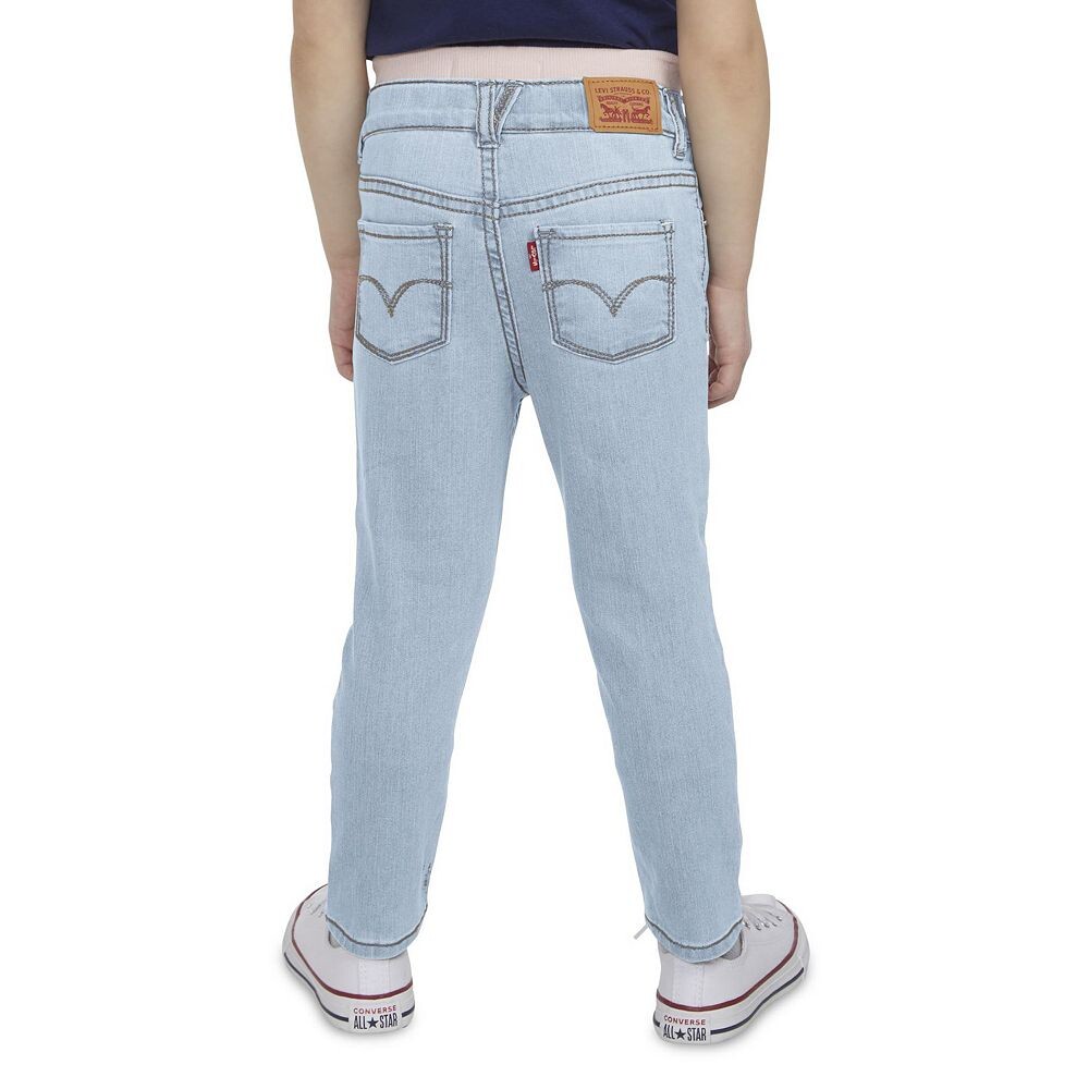 Джинсы скинни Murphy Levi's Brandi для малышей и малышей, цвет Light Wash — фото 2