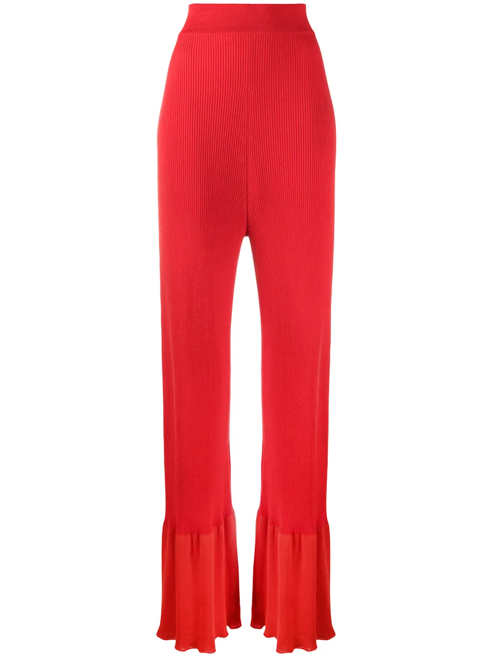 

Брюки в рубчик STELLA MCCARTNEY, красный