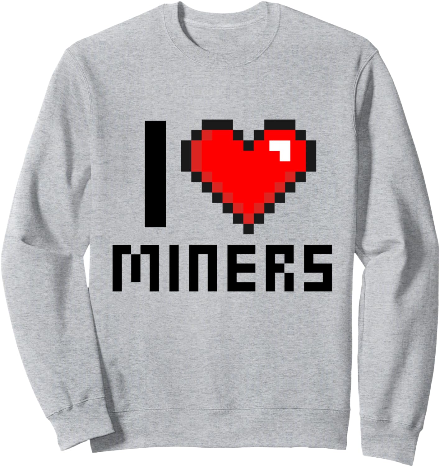 

Толстовка с графическим дизайном Я люблю шахтеров и надписью Сердце шахтера, серая Love Miners Heart Mining Graphic Wear, Серый, Толстовка с графическим дизайном Я люблю шахтеров и надписью Сердце шахтера, серая Love Miners Heart Mining Graphic Wear