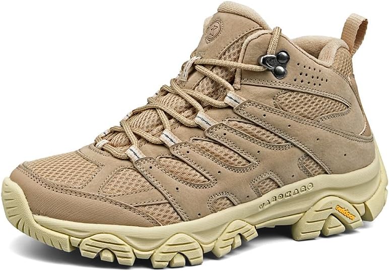 

Кроссовки для походов Qacksv Mens - легкие низкие дышащие кеды для прогулок, треккинга и активного отдыха на природе, хаки