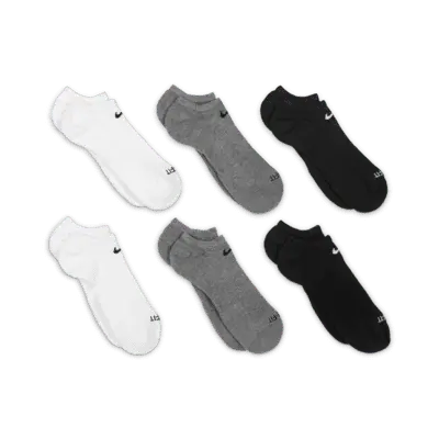 Носки Nike Everyday Plus Cushioned Training No-Show (6 шт), разноцветный — фото 3