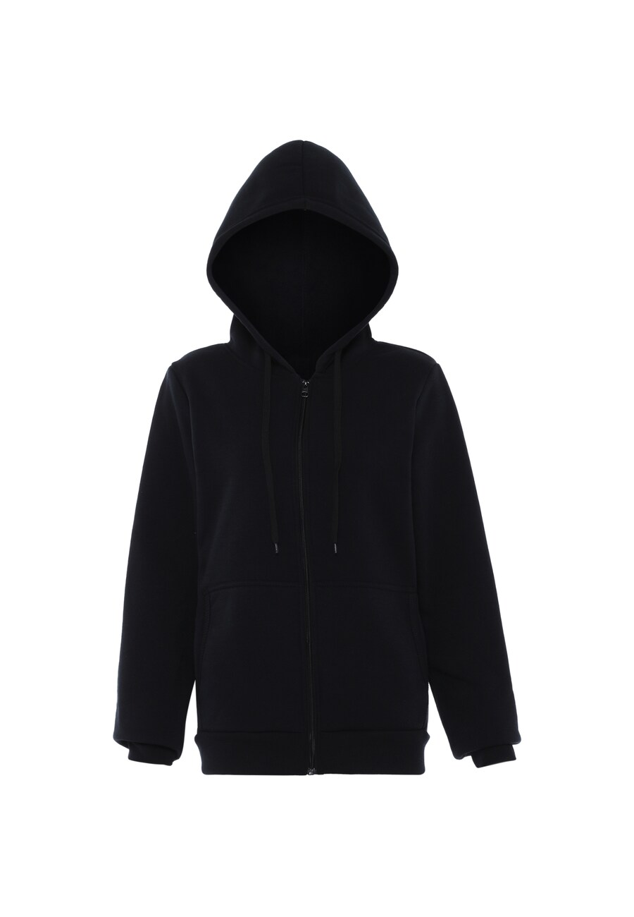 

Толстовка с капюшоном на молнии kilata Zip-Up Hoodie, черный