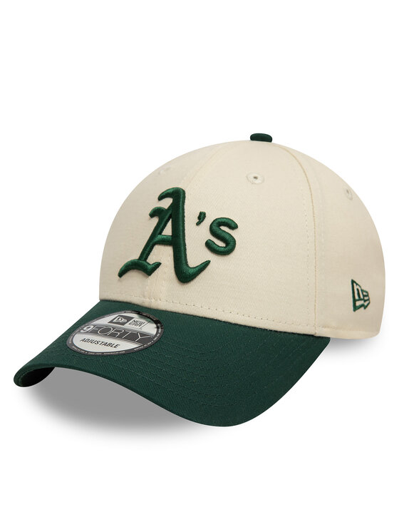 

Бейсболка Colour Block 9FORTY Oakland Athletics 60595214 New Era, бежевый