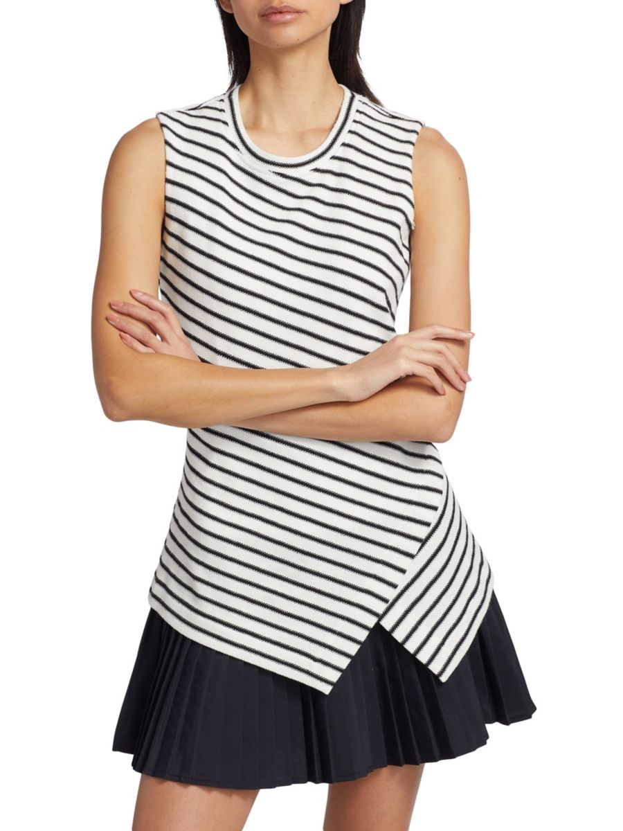 

Многослойное трикотажное мини-платье Regina Tanya Taylor, цвет Cream Black