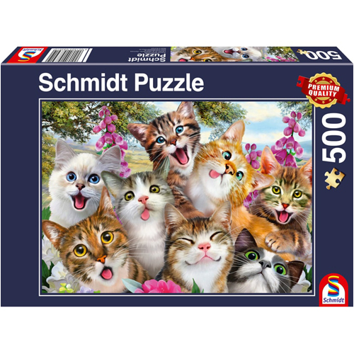 

Пазлы Cat Selfie Puzzle (500 Pieces)