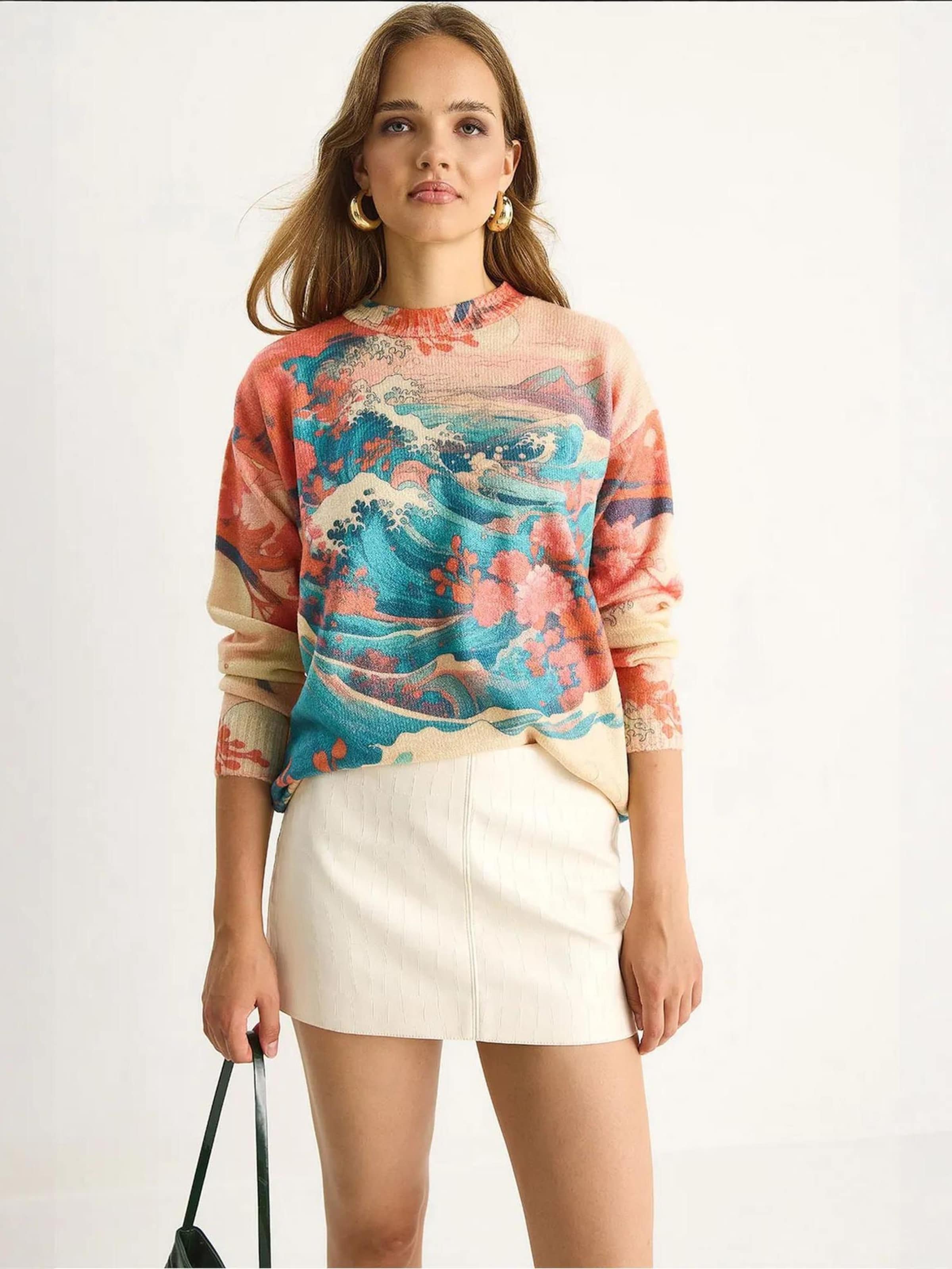 

Bianco Lucci Свитер, мультиколор