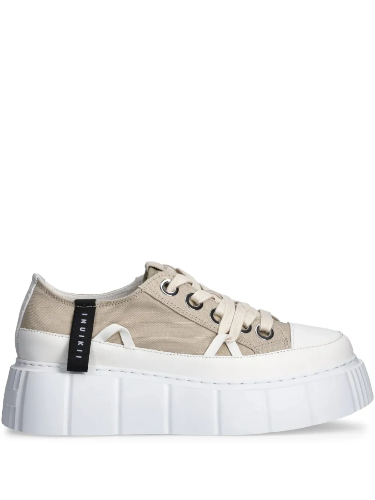 Кроссовки Inuikii Matilda Canvas Low, коричневый