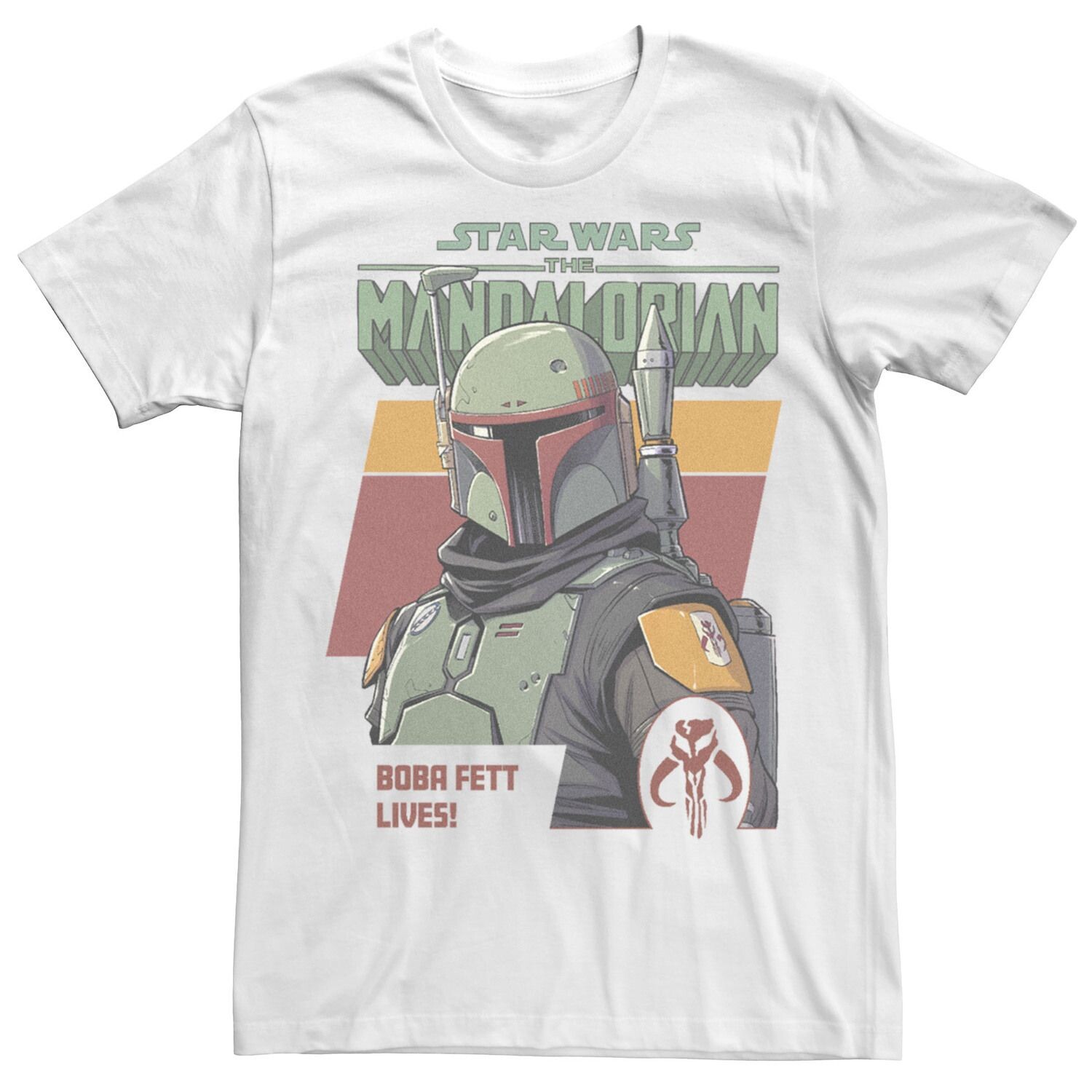 

Мужская футболка Mandalorian Boba Fett Licensed Character