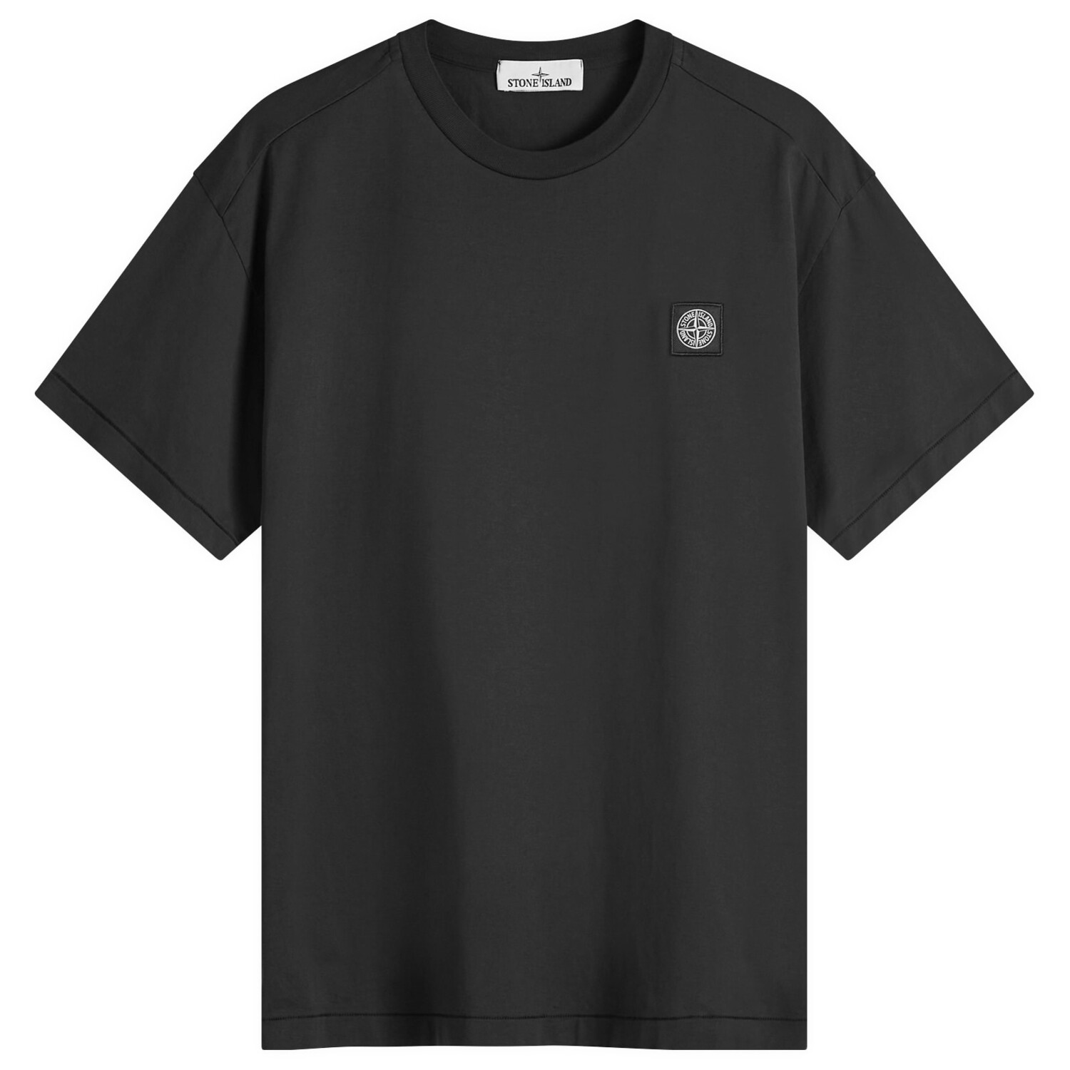 

Футболка Stone Island Patch T-Shirt, черный