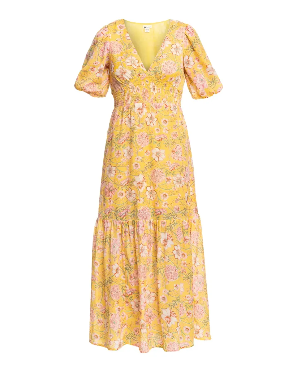 

Платье макси Billabong "Spellbound", цвет Golden Peach