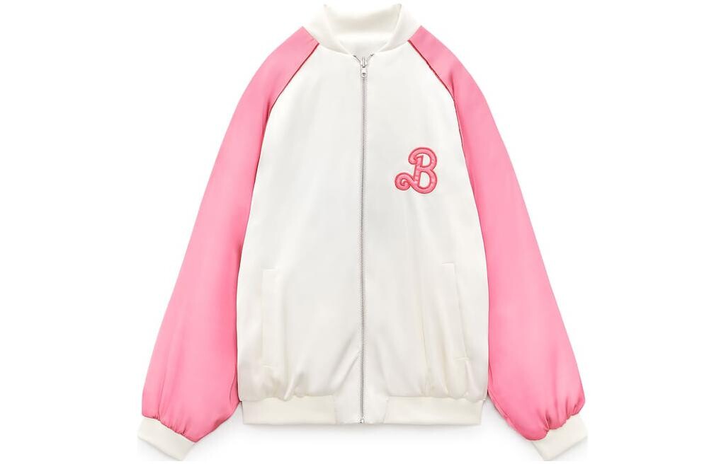 

Куртка Barbie X Barbie Cobrand, женская, белая Zara