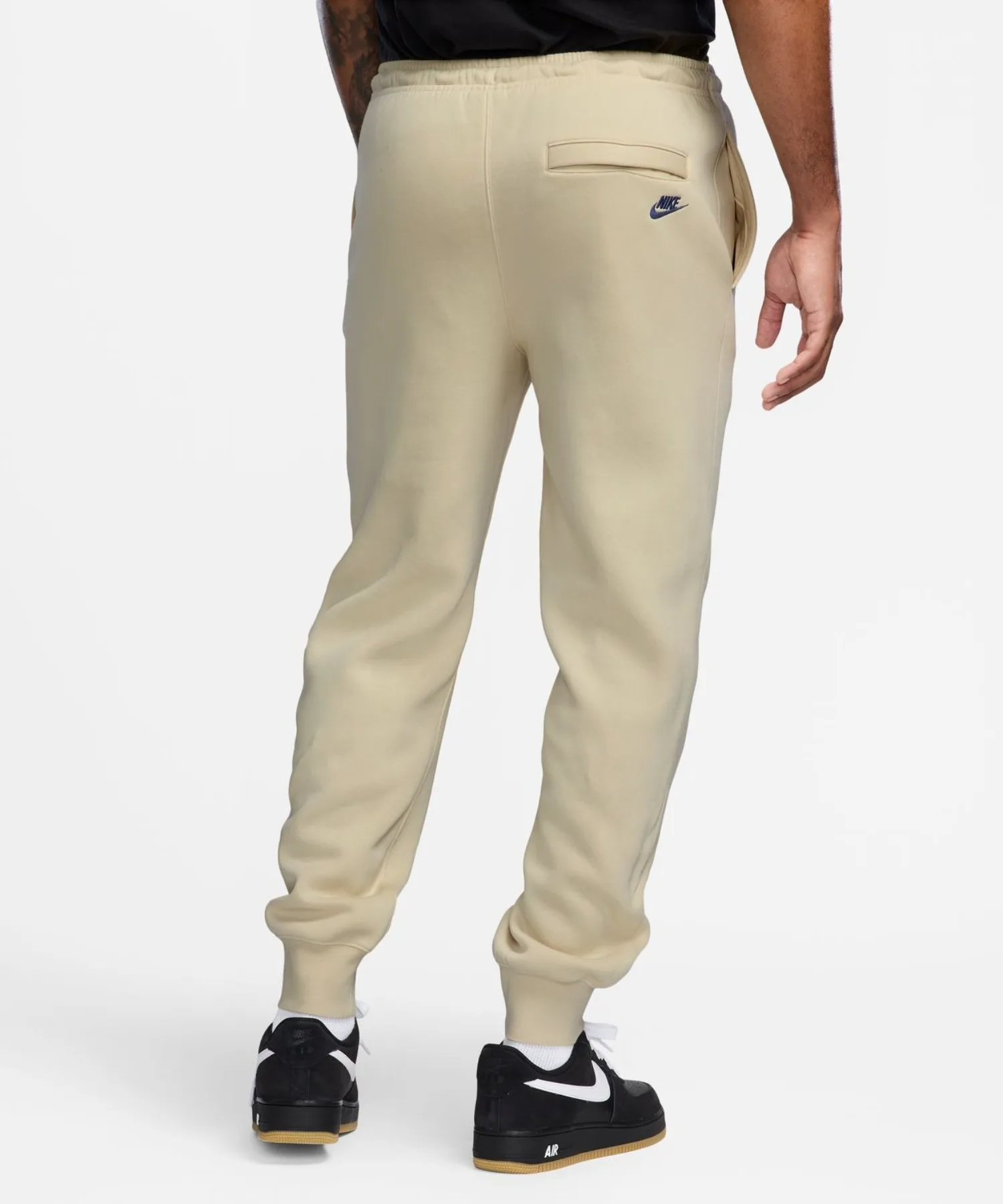 Мужские штаны флис Club BB Jogger NIKE ivory — фото 2
