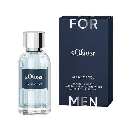 

Pure Sense S.Oliver Scent Of You Men Eau De Toilette 50ml Natural Spray